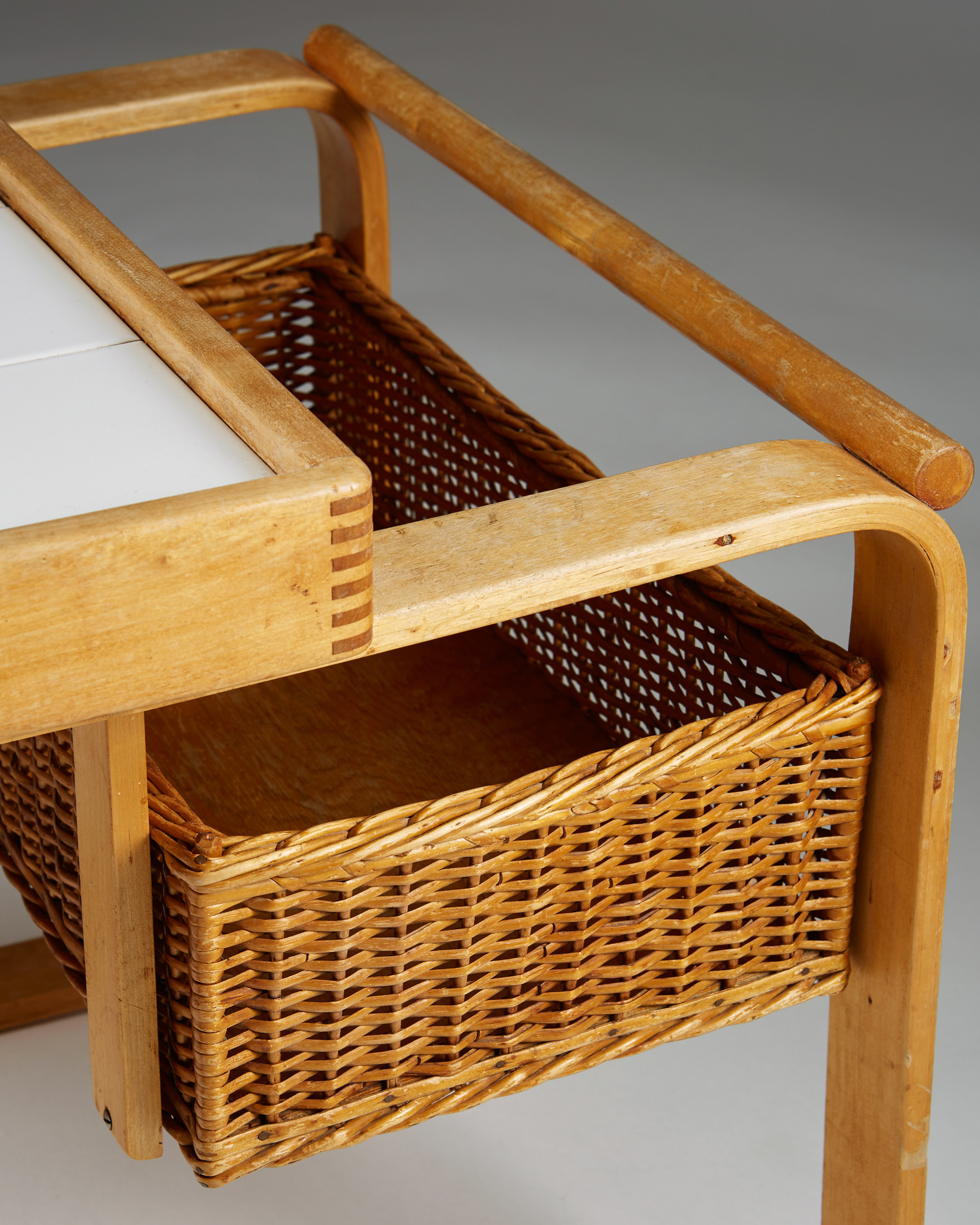 Tea Trolley Model Designed By Alvar Aalto For Artek Modernity