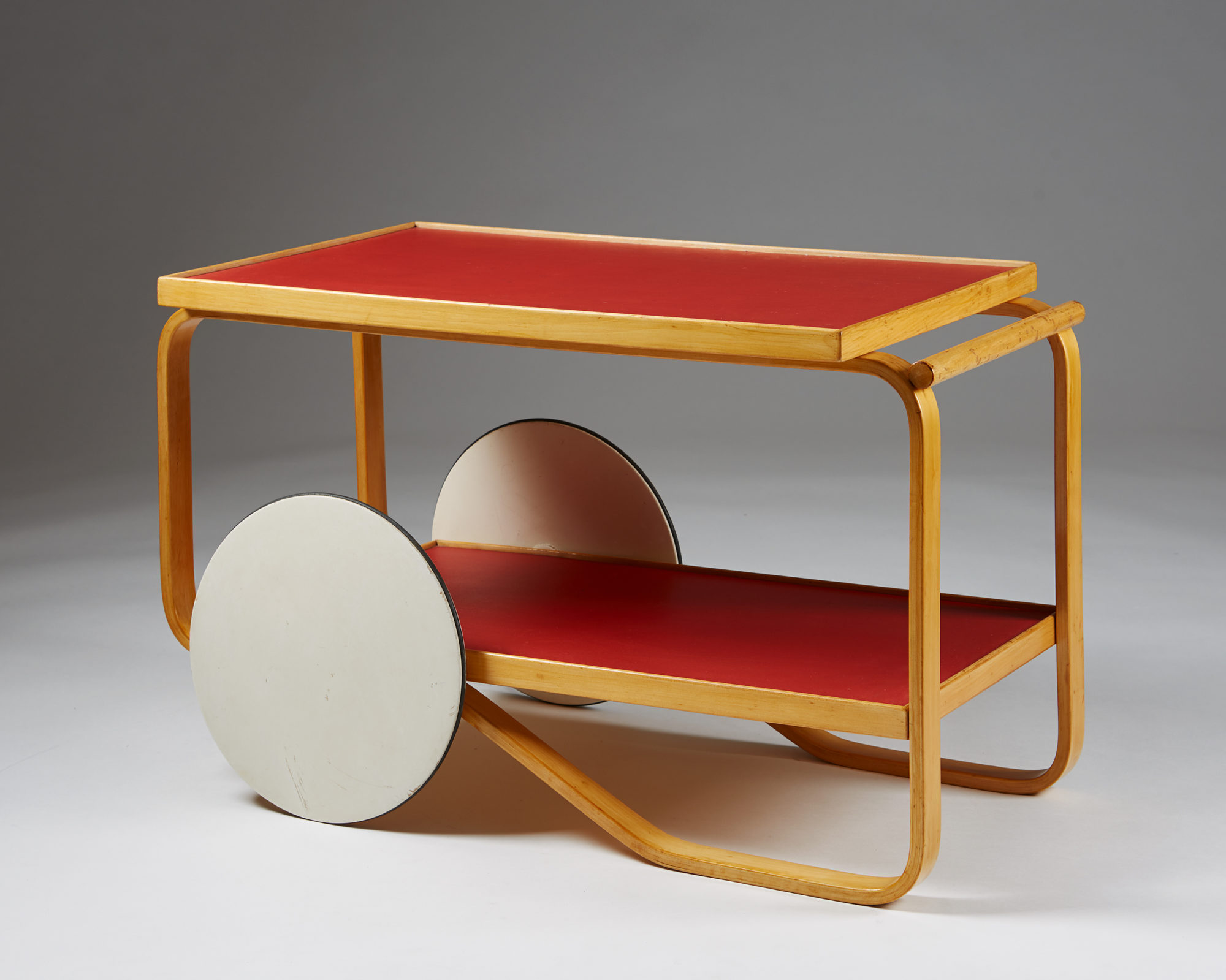 Tea Trolley Model Designed By Alvar Aalto For Artek Modernity