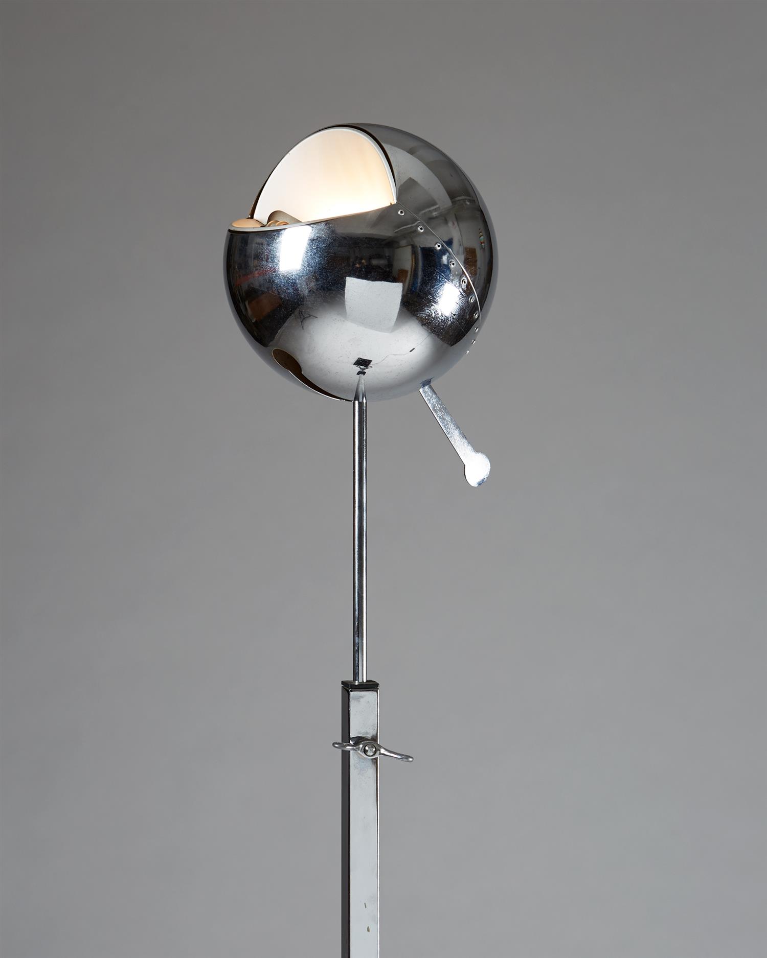 Floor lamp, Fire ball. Designed by Carlo Forcolini for Sidecar/Artemide ...