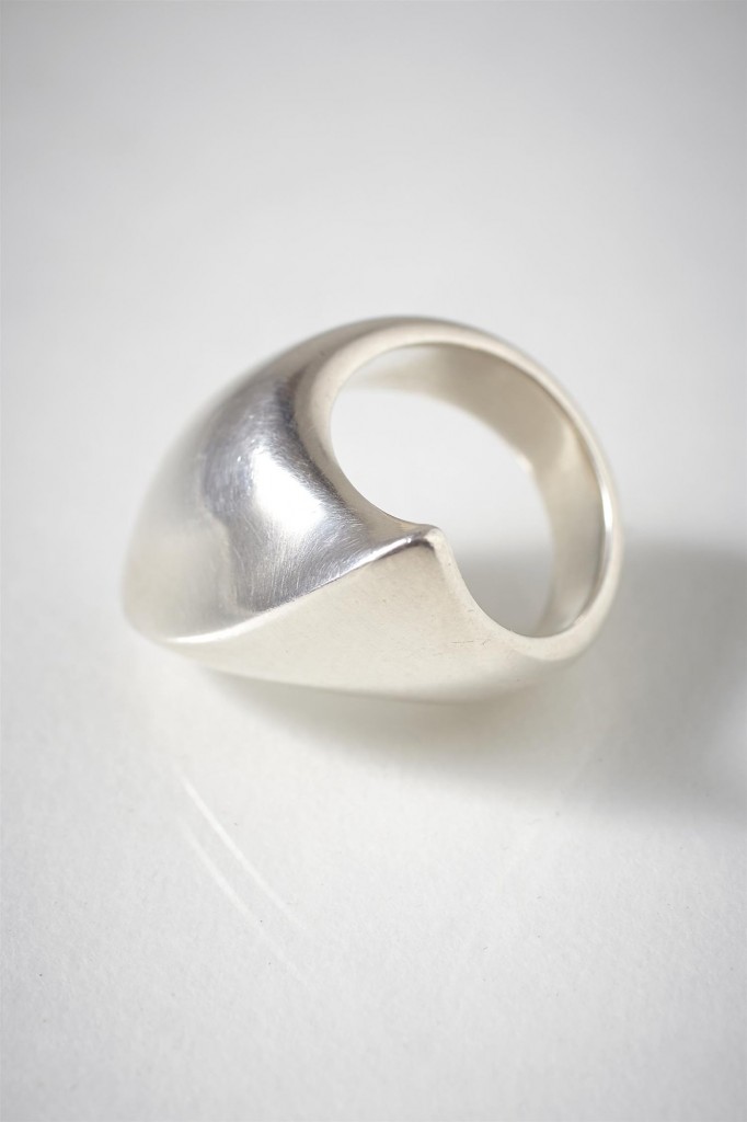 Ring, designed by Nanna Ditzel for Georg Jensen, Denmark. 1960's