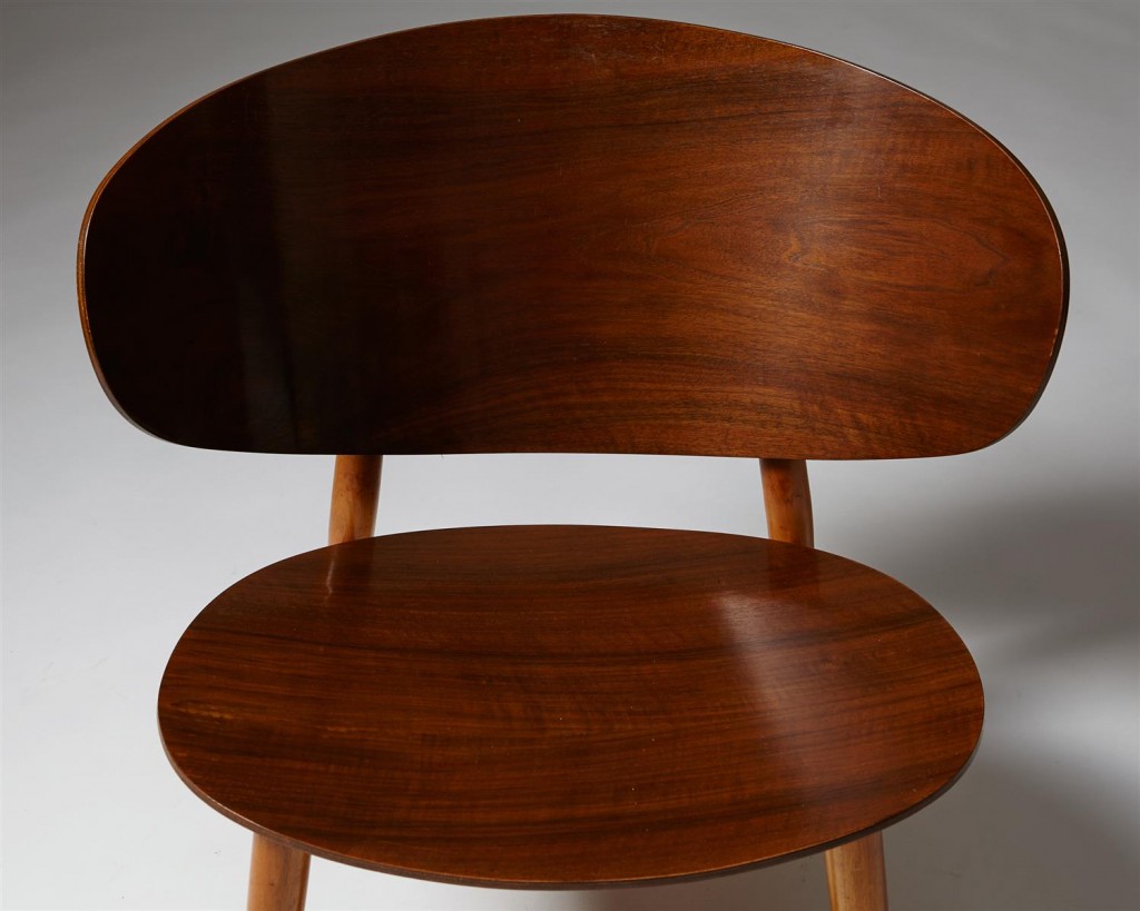 Short chair - wooden chair, 1936 - Products - designindex