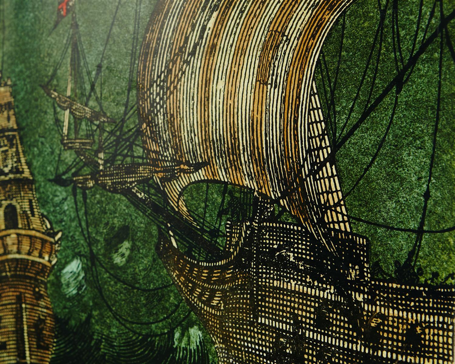 Folding screen by Piero Fornasetti, — Modernity
