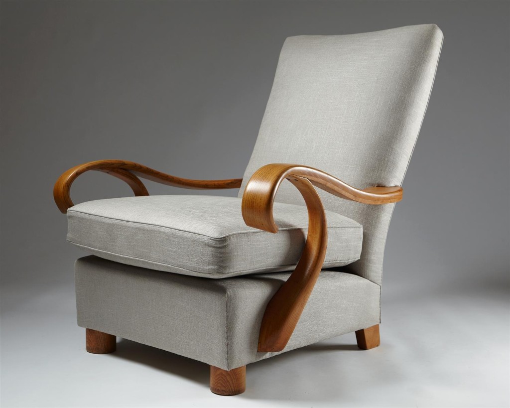 Large armchair, anonymous. — Modernity