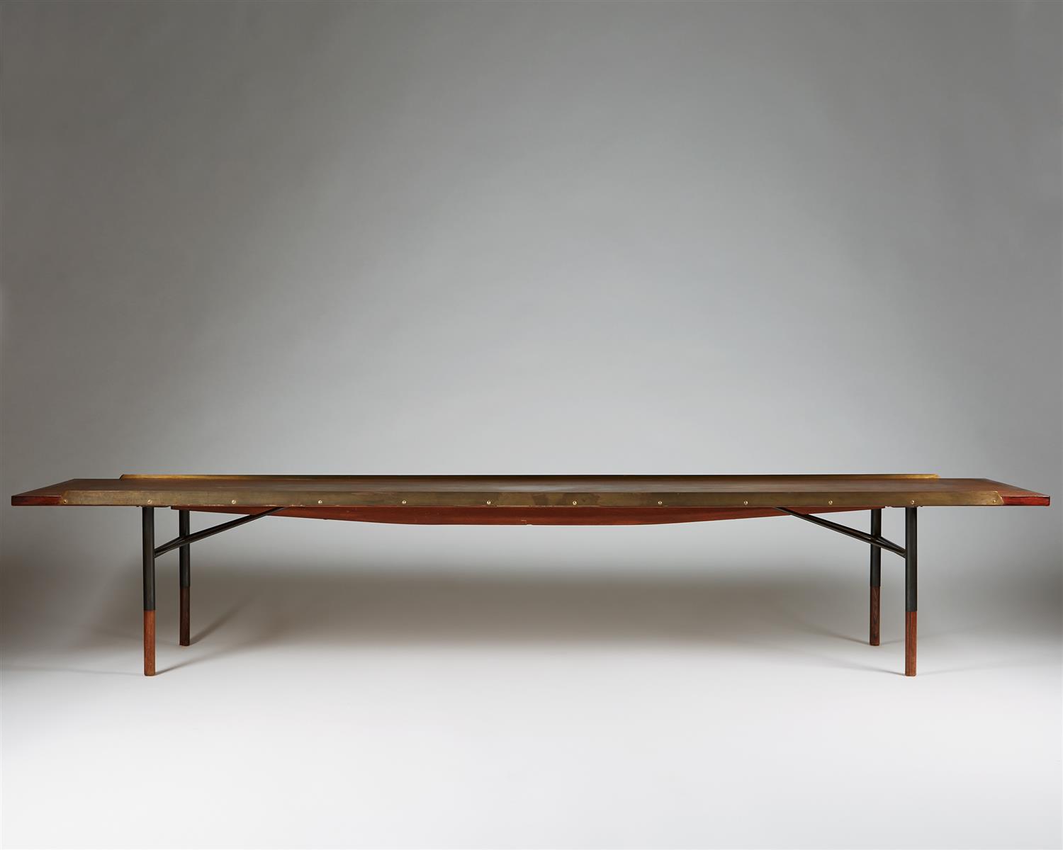 Bench "BO101" designed by Finn Juhl for Bovirke, — Modernity