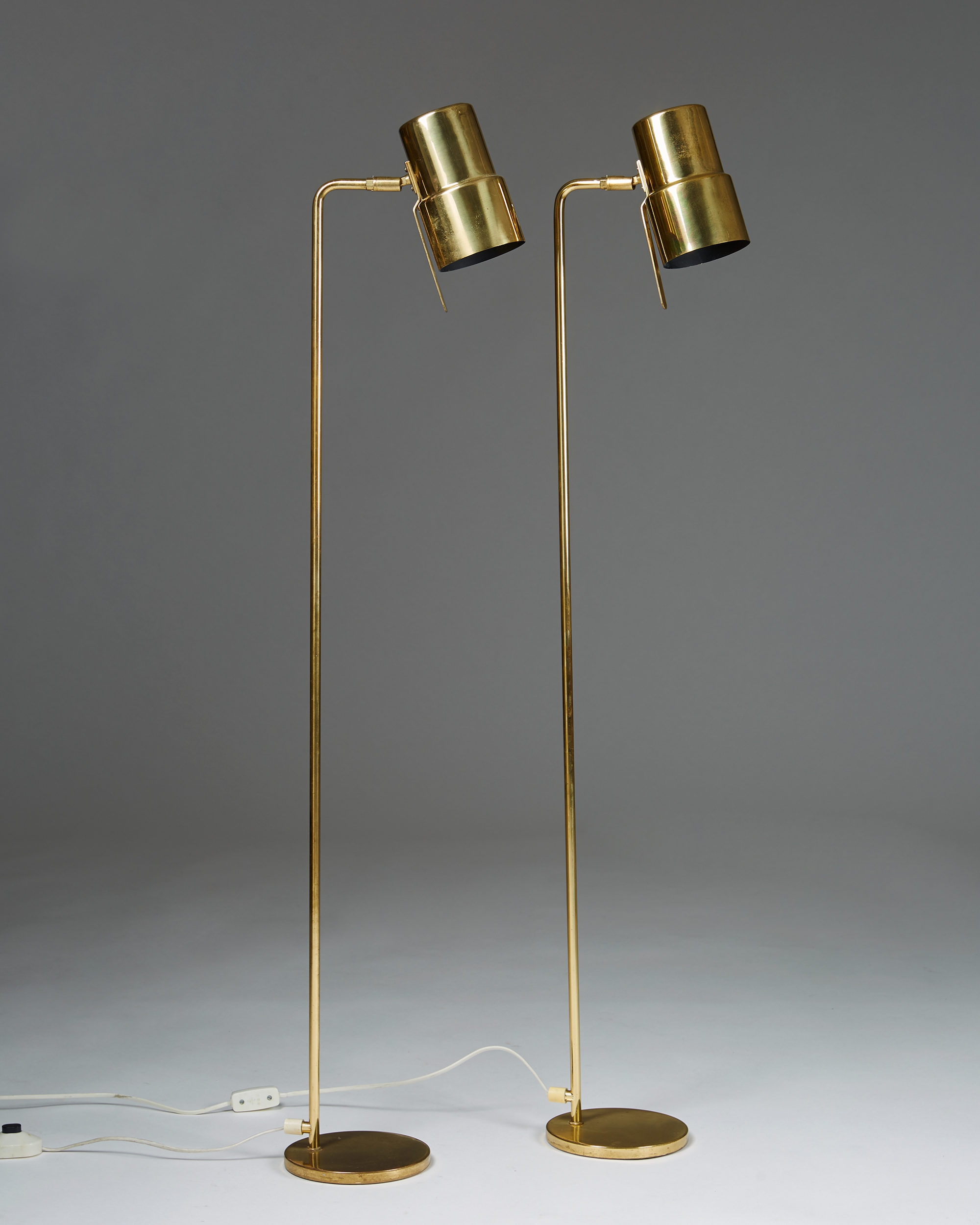 Pair of floor lamp designed by Hans-Agne Jacobsson, — Modernity