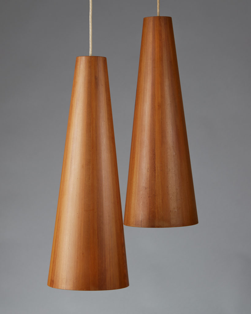 Holde mandskab kardinal Pair of ceiling lamps designed by Jörgen Wolff for Christian A. Wolff, —  Modernity