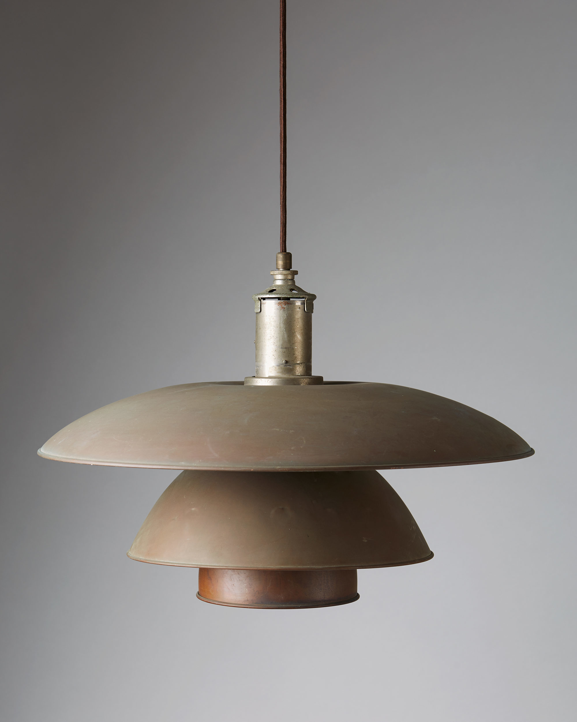 Ceiling lamp PH 5/5 designed by Poul Henningsen for Louis Poulsen