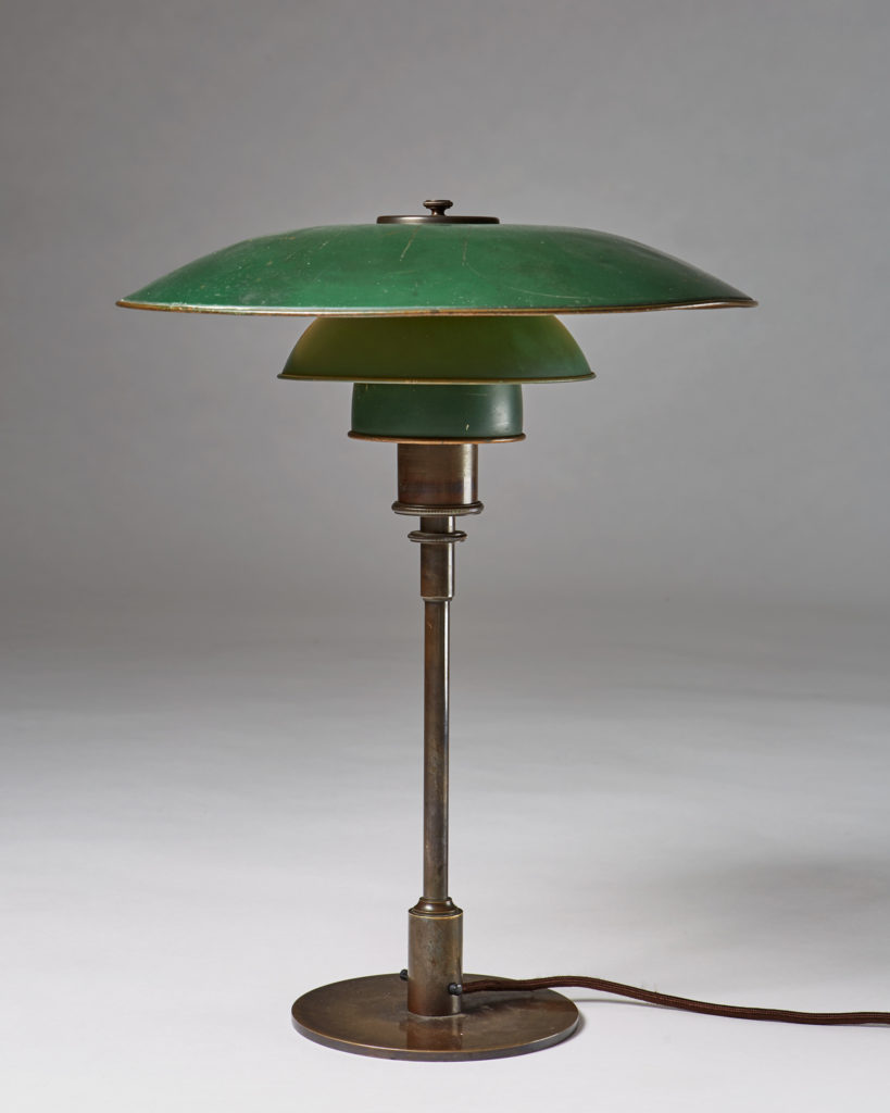 replica Louis Poulsen table lamp by Poul Henningsen