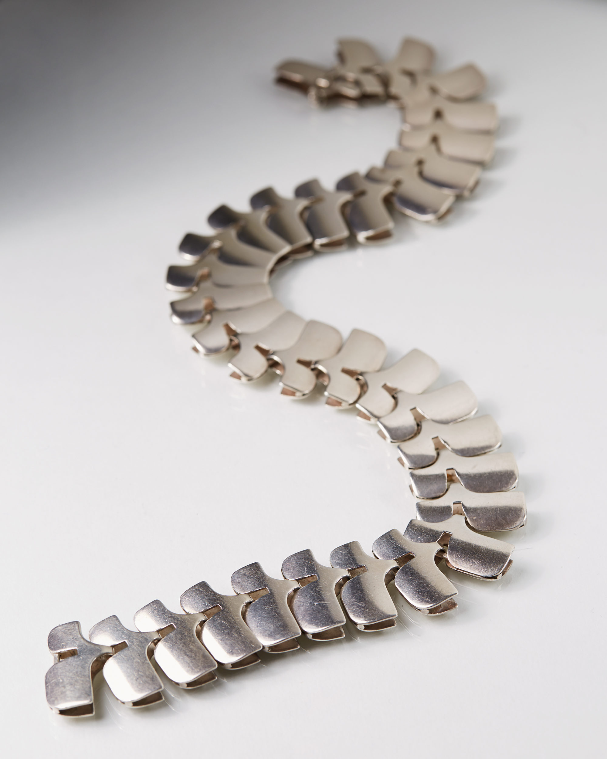 Necklace designed by Ibe Dahlquist for Georg Jensen, — Modernity
