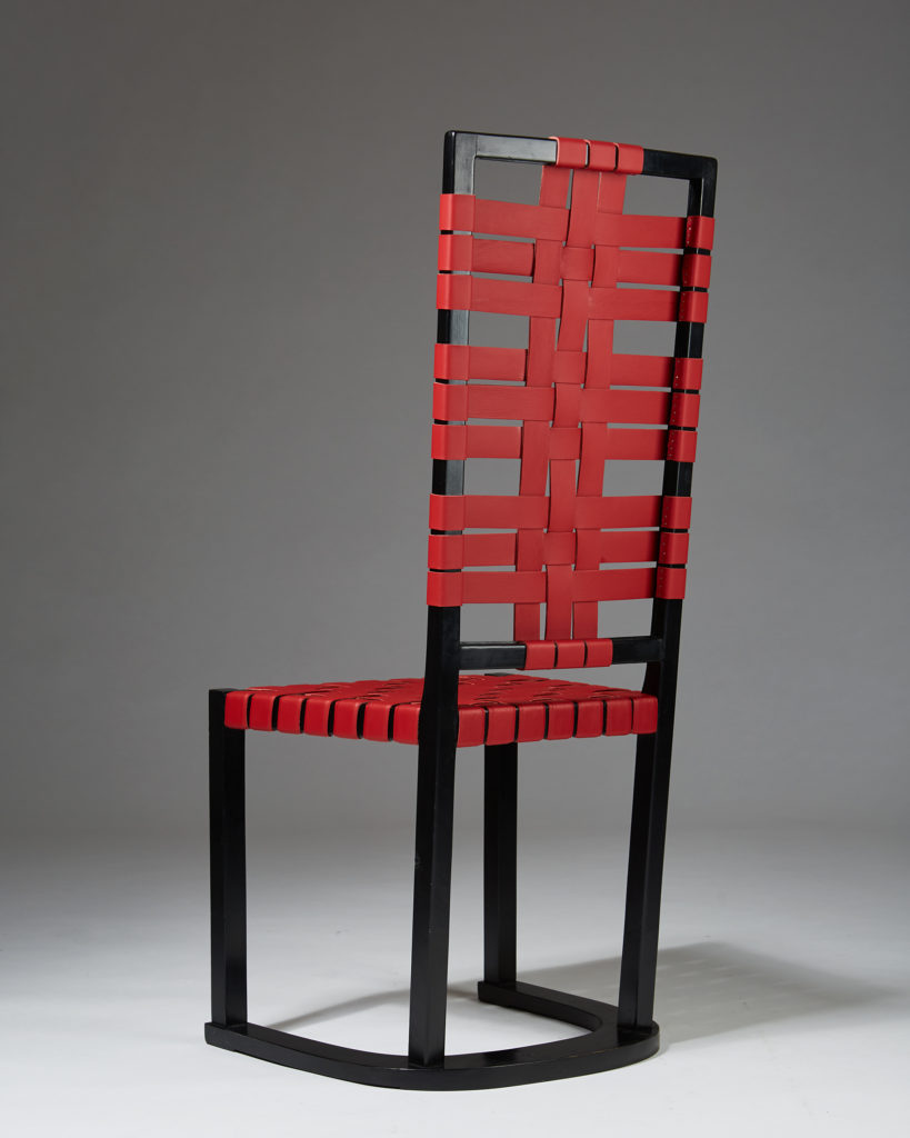 Set of four chairs 'Futurum' designed by Axel Einar Hjorth for Nordiska ...