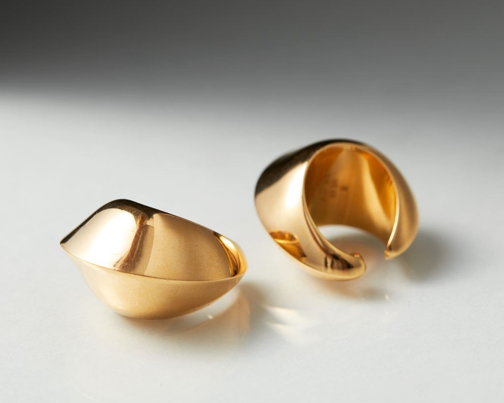 Earrings designed by Nanna Ditzel for Georg Jensen, — Modernity