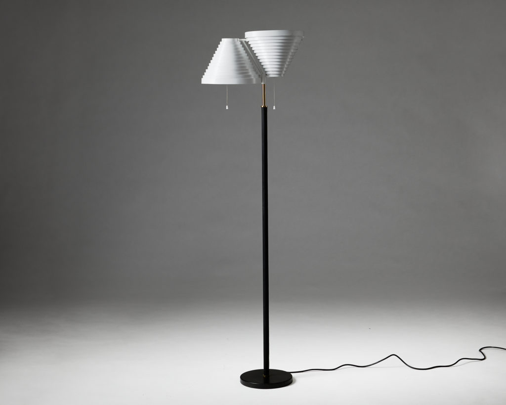 alvar aalto floor lamp