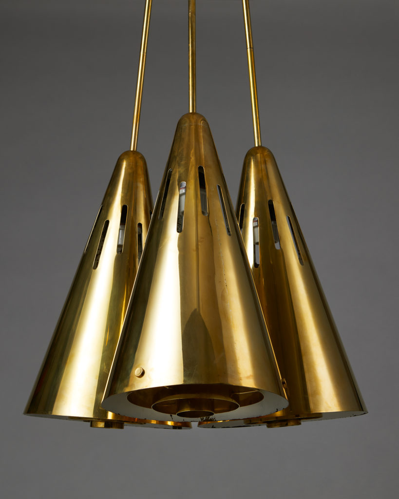 Ceiling lamp designed by Paavo Tynell for Taito Oy Modernity