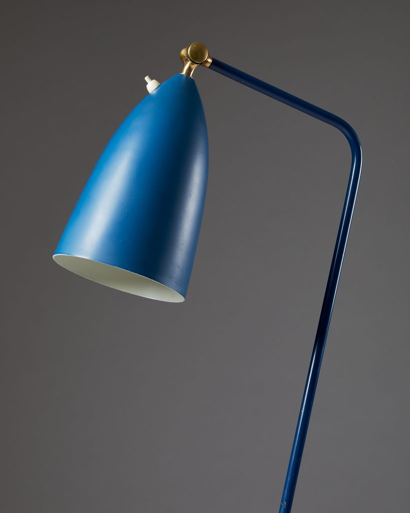 Mid-Century Model 831 Grasshopper Floor Lamp by Greta Magnusson-Grossman  for Bergboms for sale at Pamono